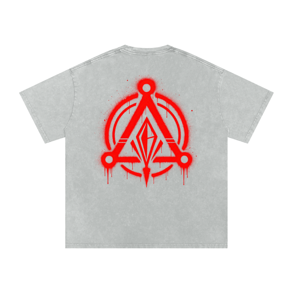 The Archivist Oversized Tee — Vintage Wash