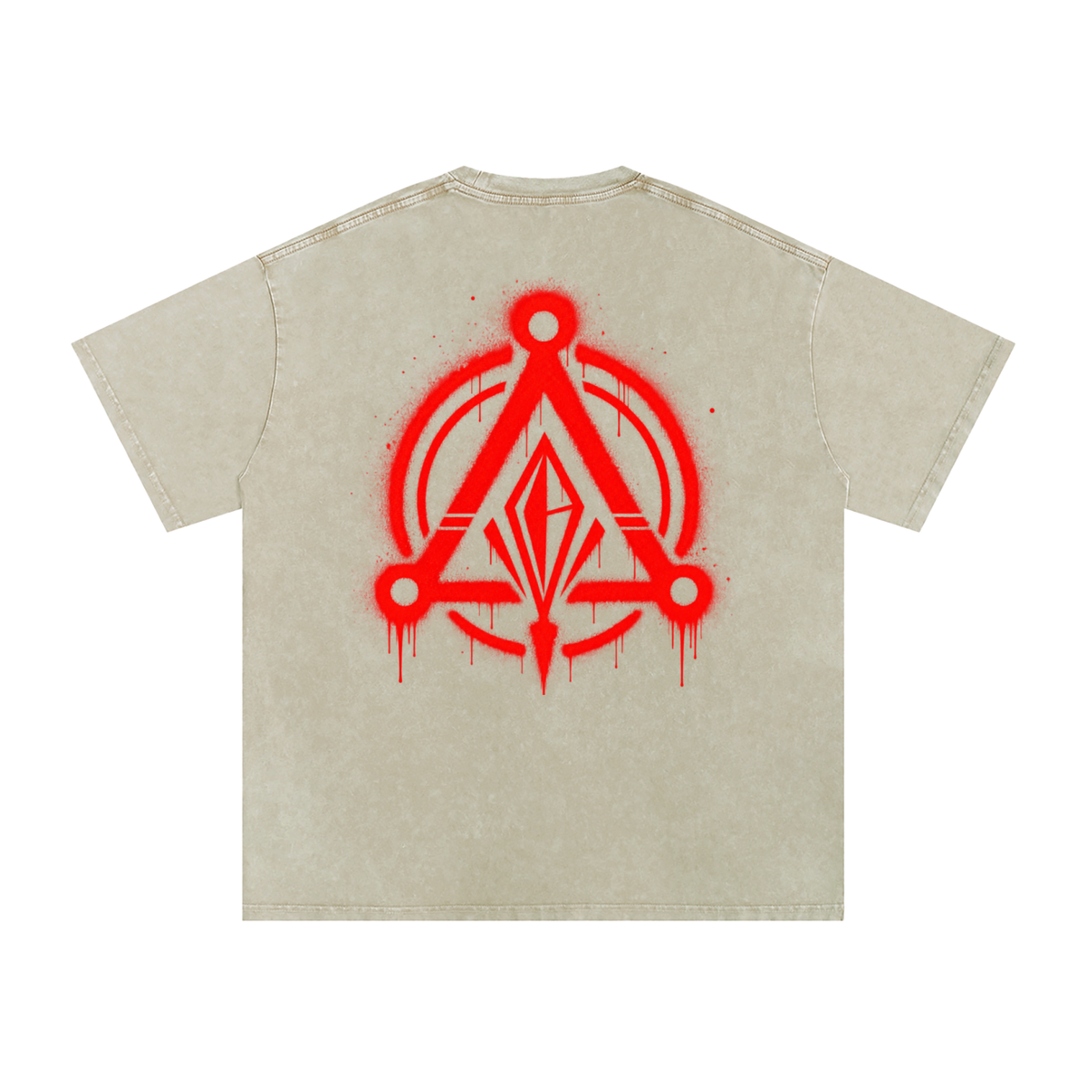 The Archivist Oversized Tee — Vintage Wash
