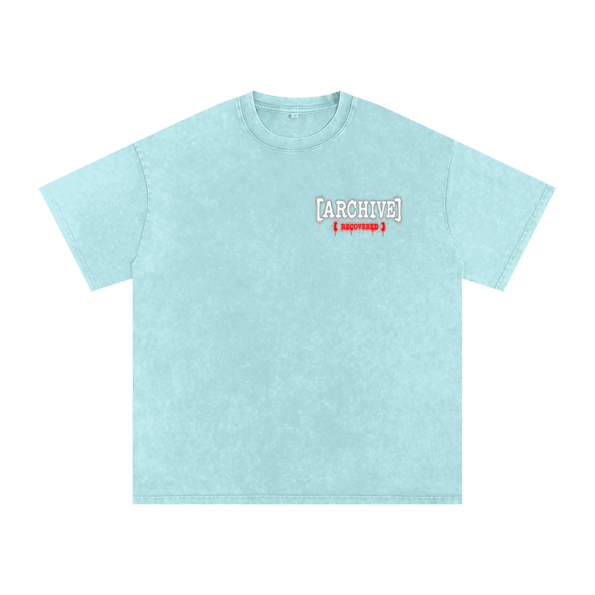The Archivist Oversized Tee — Vintage Wash