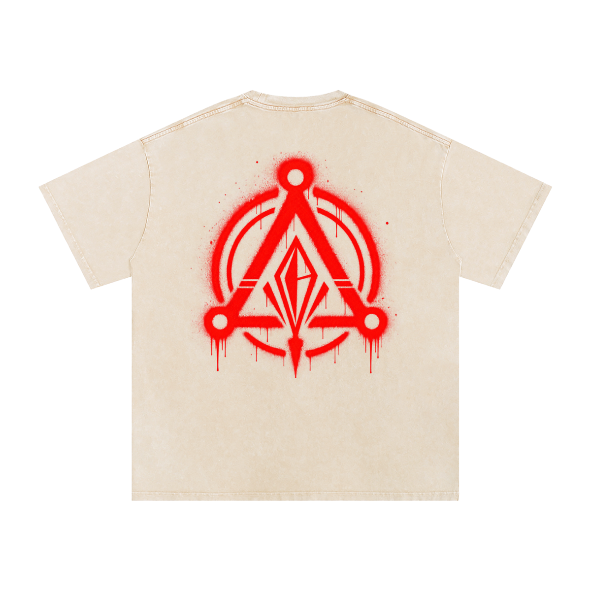 The Archivist Oversized Tee — Vintage Wash