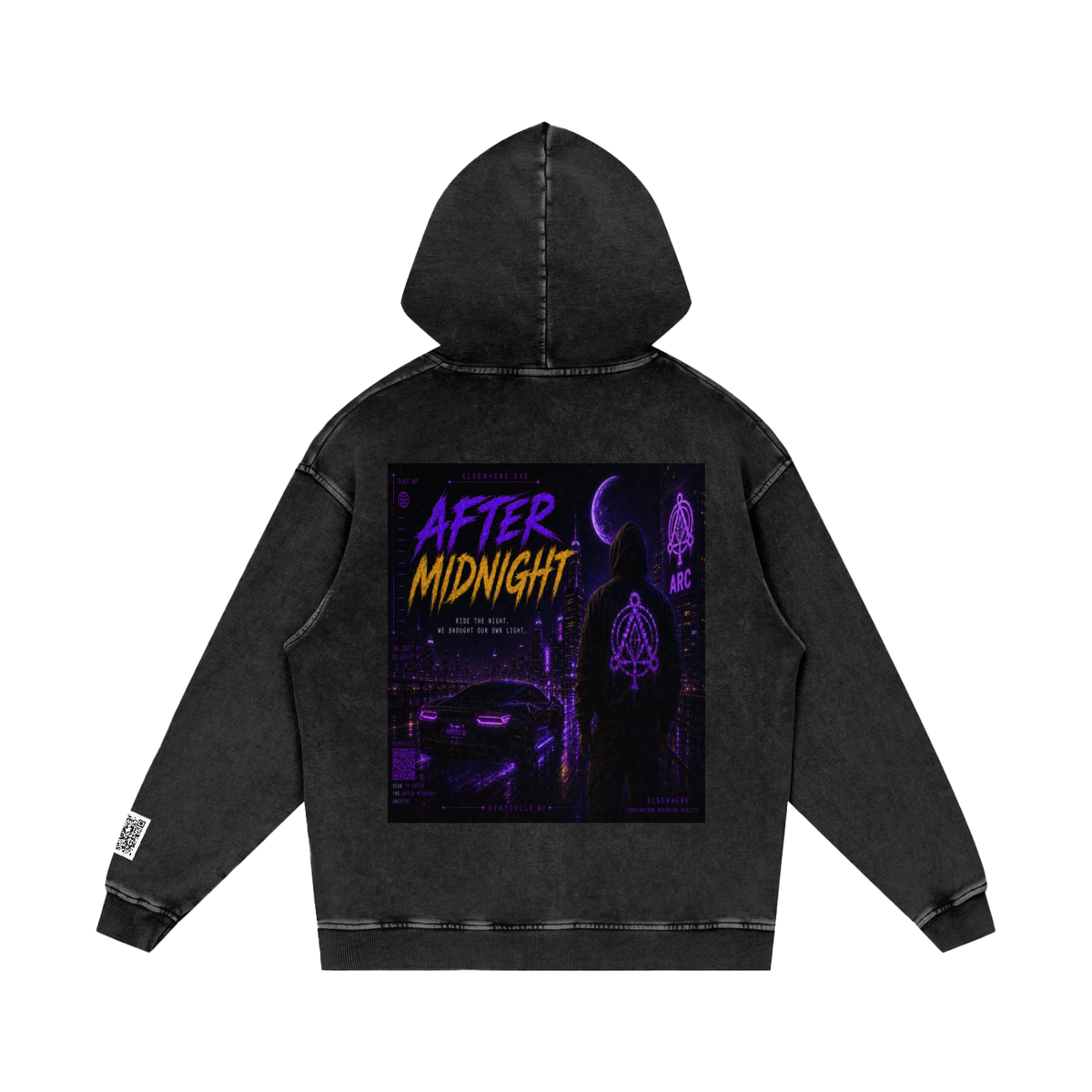After Midnight Washed Hoodie
