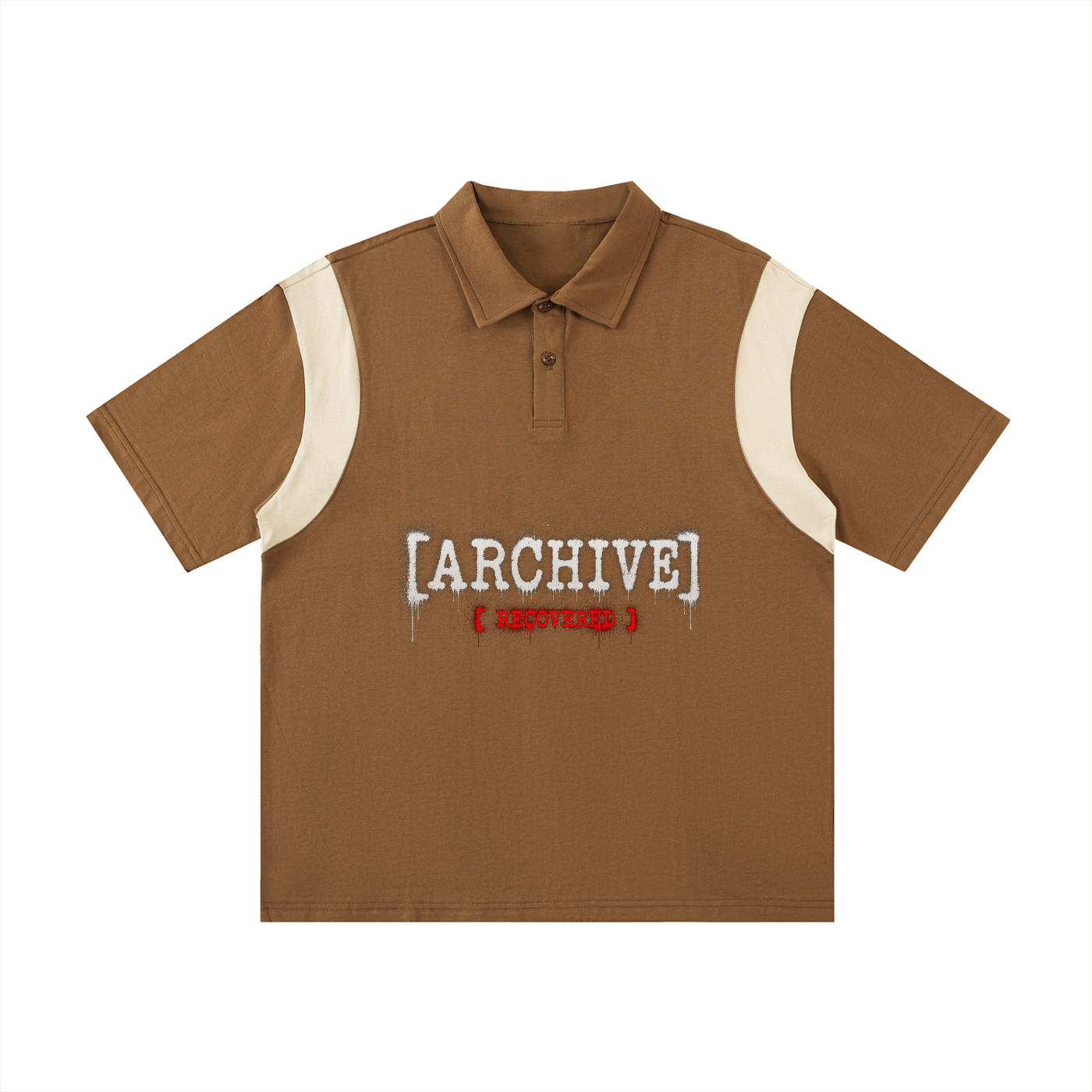 Archivist Recovered Contrast Polo